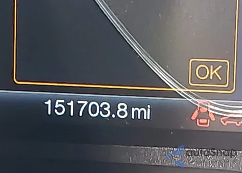 2013 Ford C-Max Hybrid Sel из США, поврежденный, VIN 1FADP5BU1DL550702